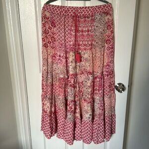 Zara Floral Maxi Skirt